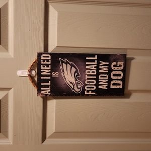 Philadelphia Eagles and My Dog Wall Art
